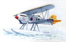 Curtiss F6C-3 Hawk Floatplane